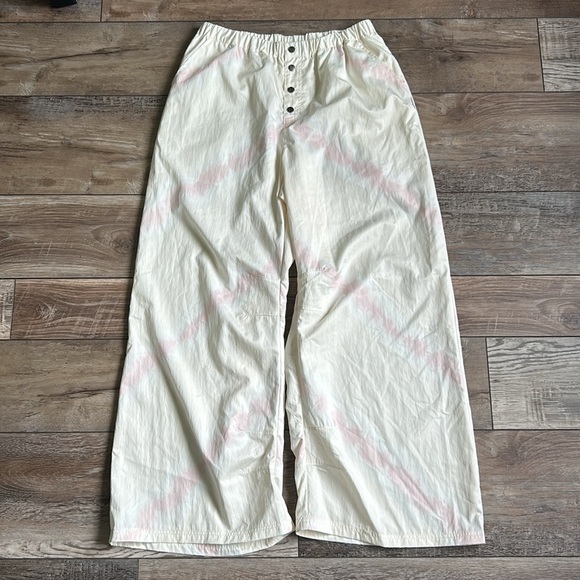 NWOT FP Movement Pregame Printed Wide Leg Pants Large - Picture 5 of 12